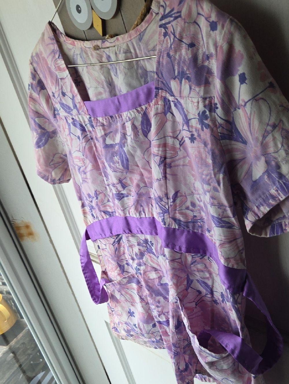 Scrub Top Cottagecore.  Medium Top Extra Small Bottoms.